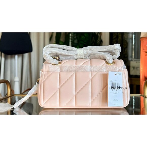 NEW!! Coach Pink Tabby 20 Quilted Leather Shoulder Tabby Handbag - Picture 3 of 9